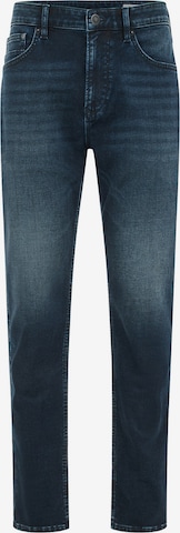 mėlyna WE Fashion Prigludęs Džinsai: priekis