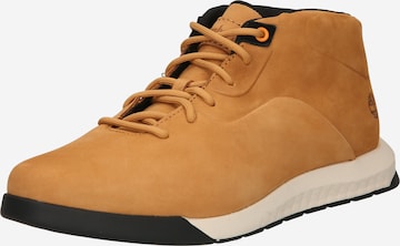 TIMBERLAND Athletic Lace-Up Shoes in Brown: front