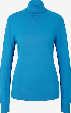 TOM TAILOR Sweater in Blue: front