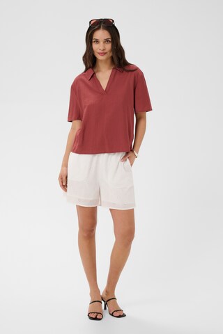 Loosefit Pantalon 'KAFiona' Kaffe en blanc