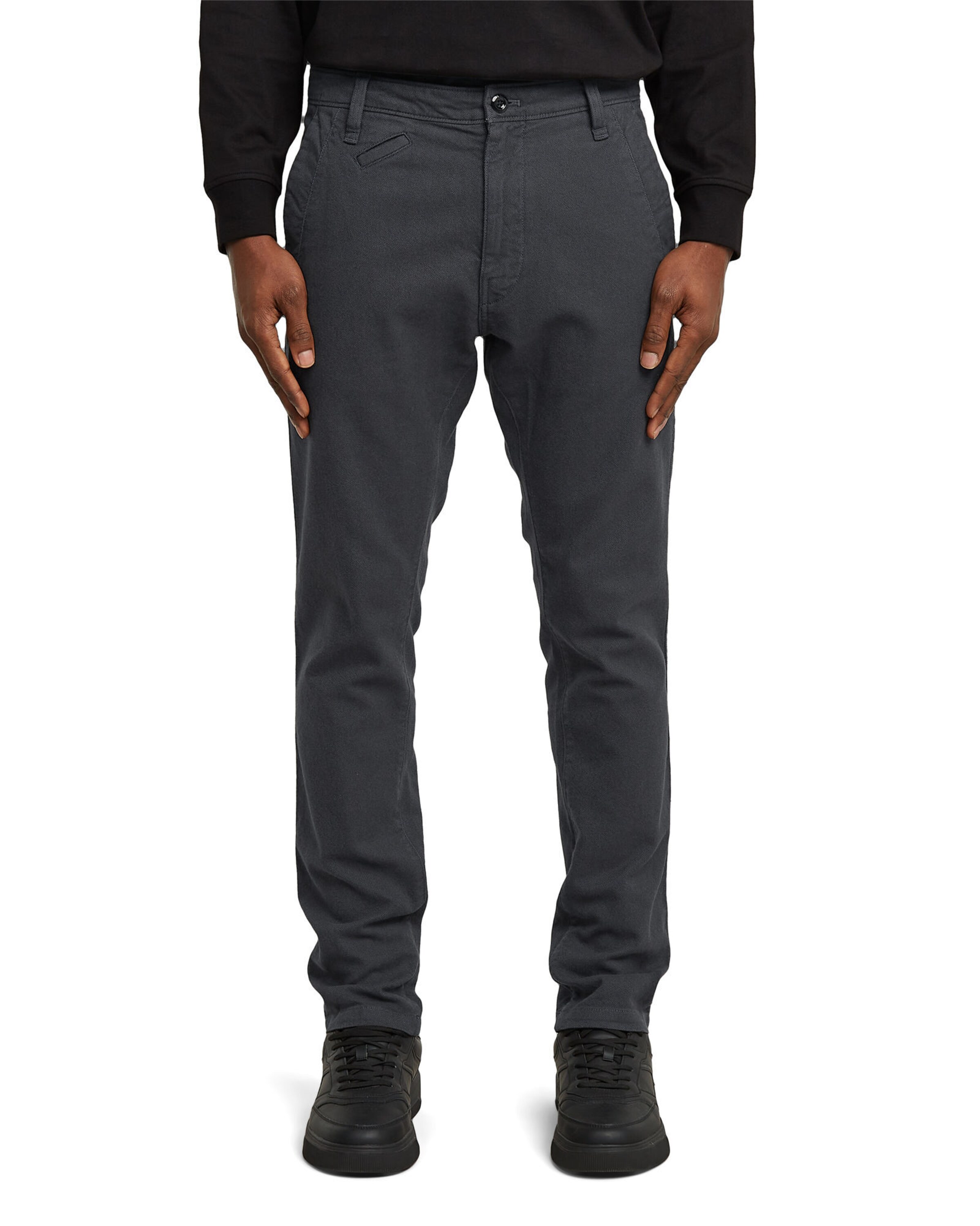 G-STAR Slim fit Chino Pants in Grey: front