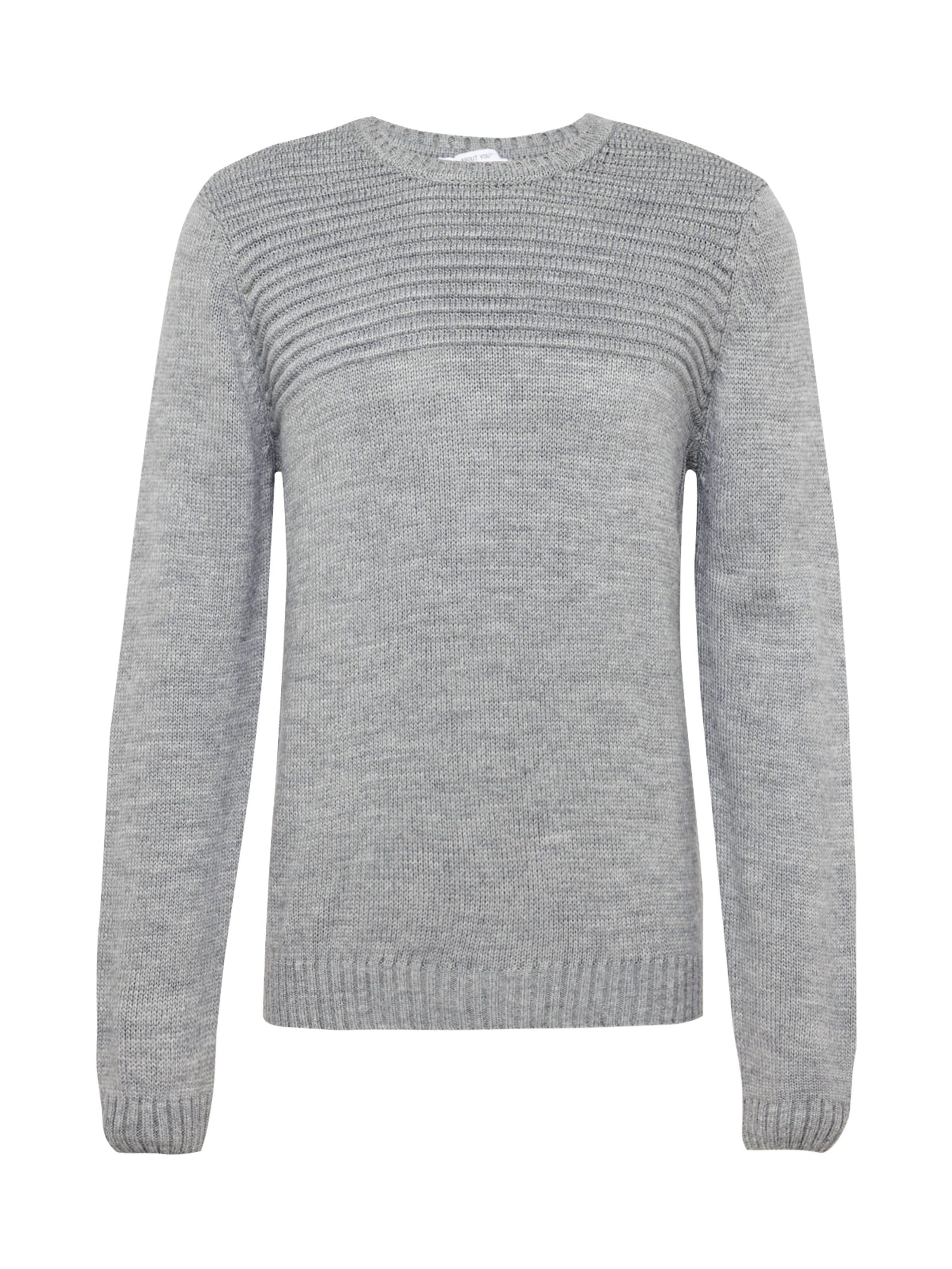 Pull-over 'Timo' ABOUT YOU en gris : devant