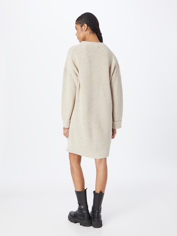 ONLY Knitted dress in Beige