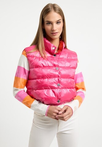 Frieda & Freddies NY Vest 'Fancy Maddy' in Pink: front