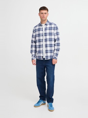 BLEND Regular Fit Hemd in Blau