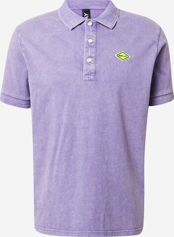 T-Shirt REPLAY en violet : devant