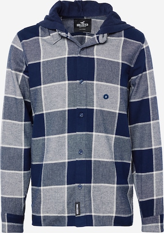 HOLLISTER Regular fit Button Up Shirt in Blue: front