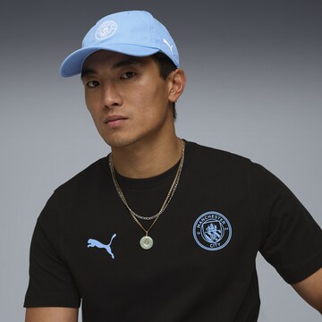 PUMA Sportpet 'Manchester City Essentials' in Blauw