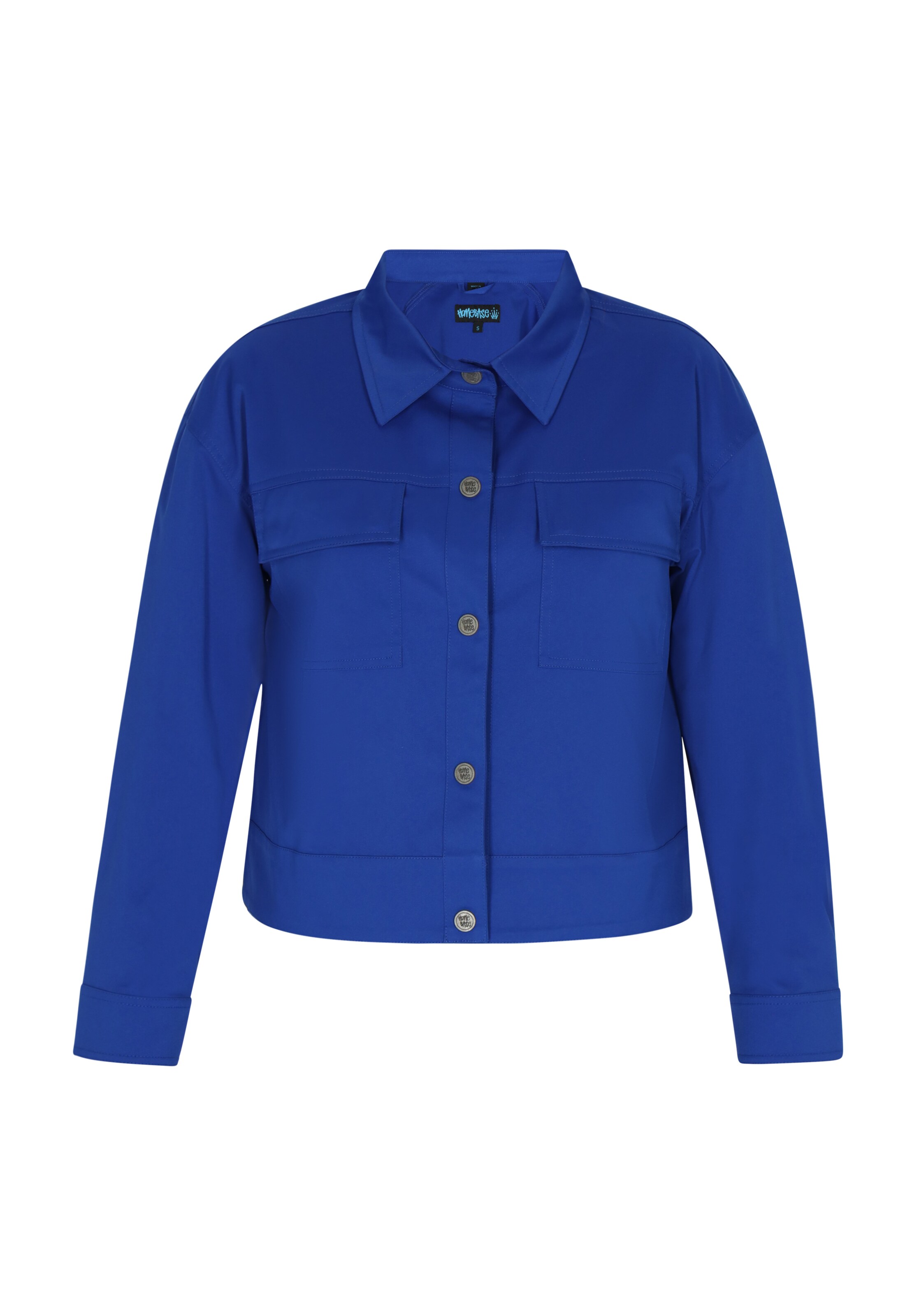 Veste mi-saison HOMEBASE en bleu : devant