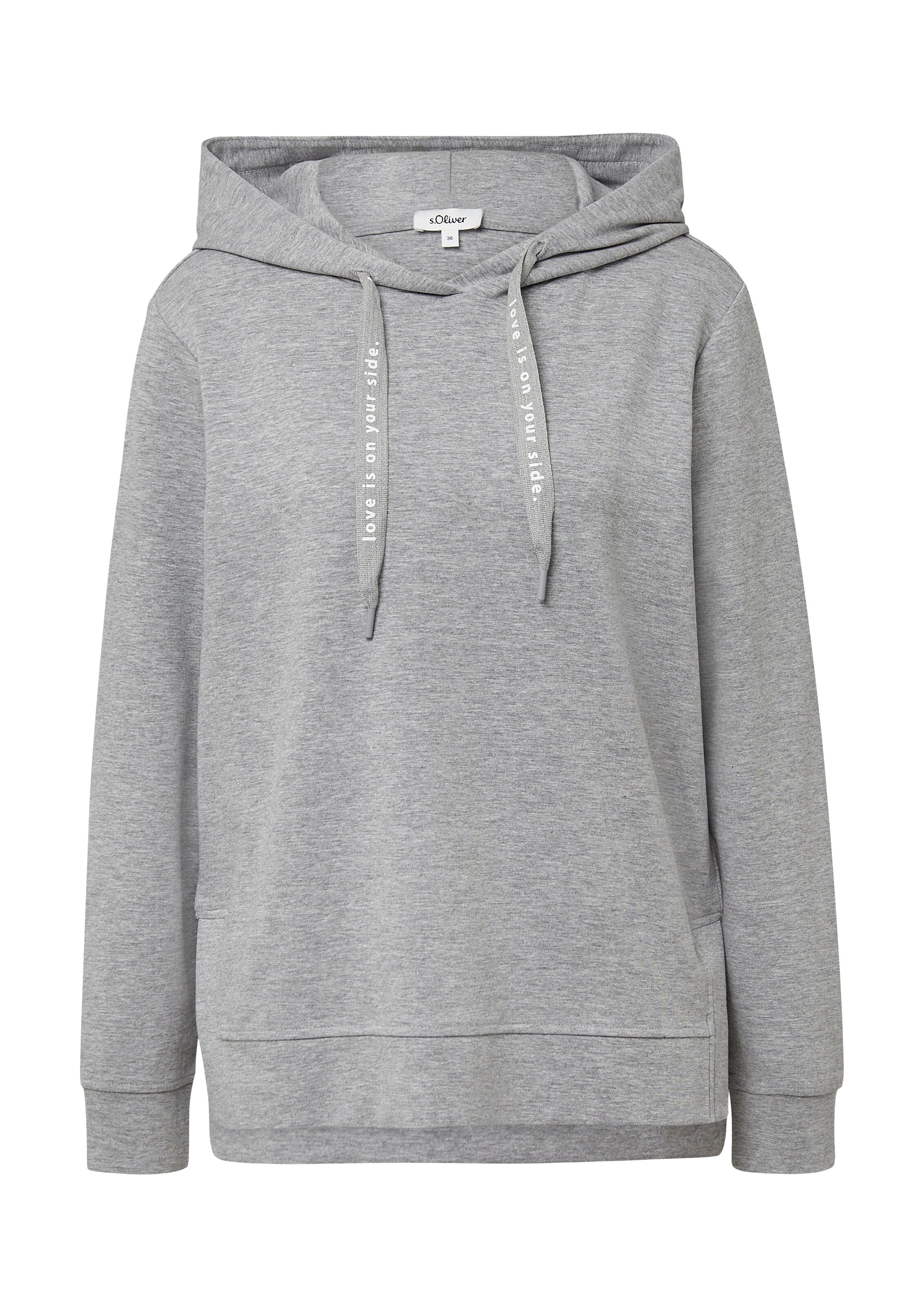 s.Oliver Sweatshirt in Grey: front