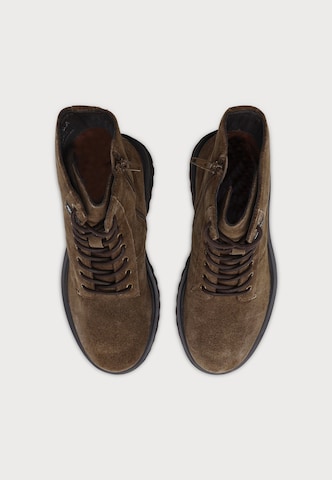 Boots stringati di Blauer.USA in grigio