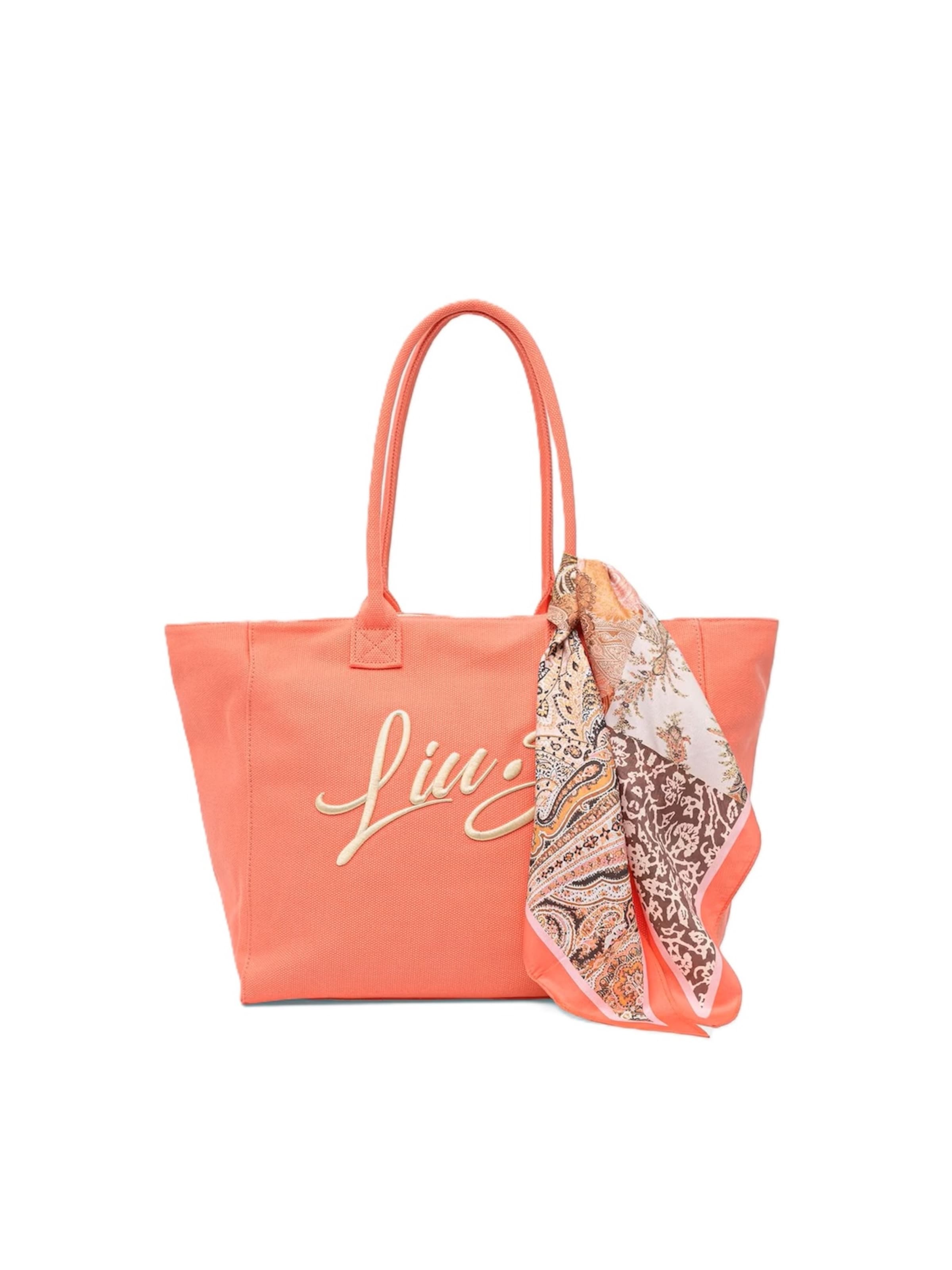 Borsa da spiaggia 'VA6191 T546A' di Liu Jo in arancione: frontale