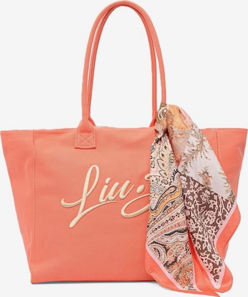 Borsa da spiaggia 'VA6191 T546A' di Liu Jo in arancione: frontale