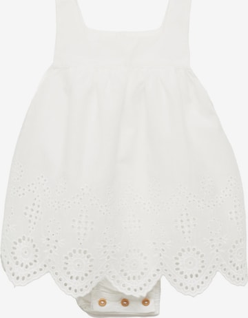 MANGO KIDS Dress 'SELENE' in White: front