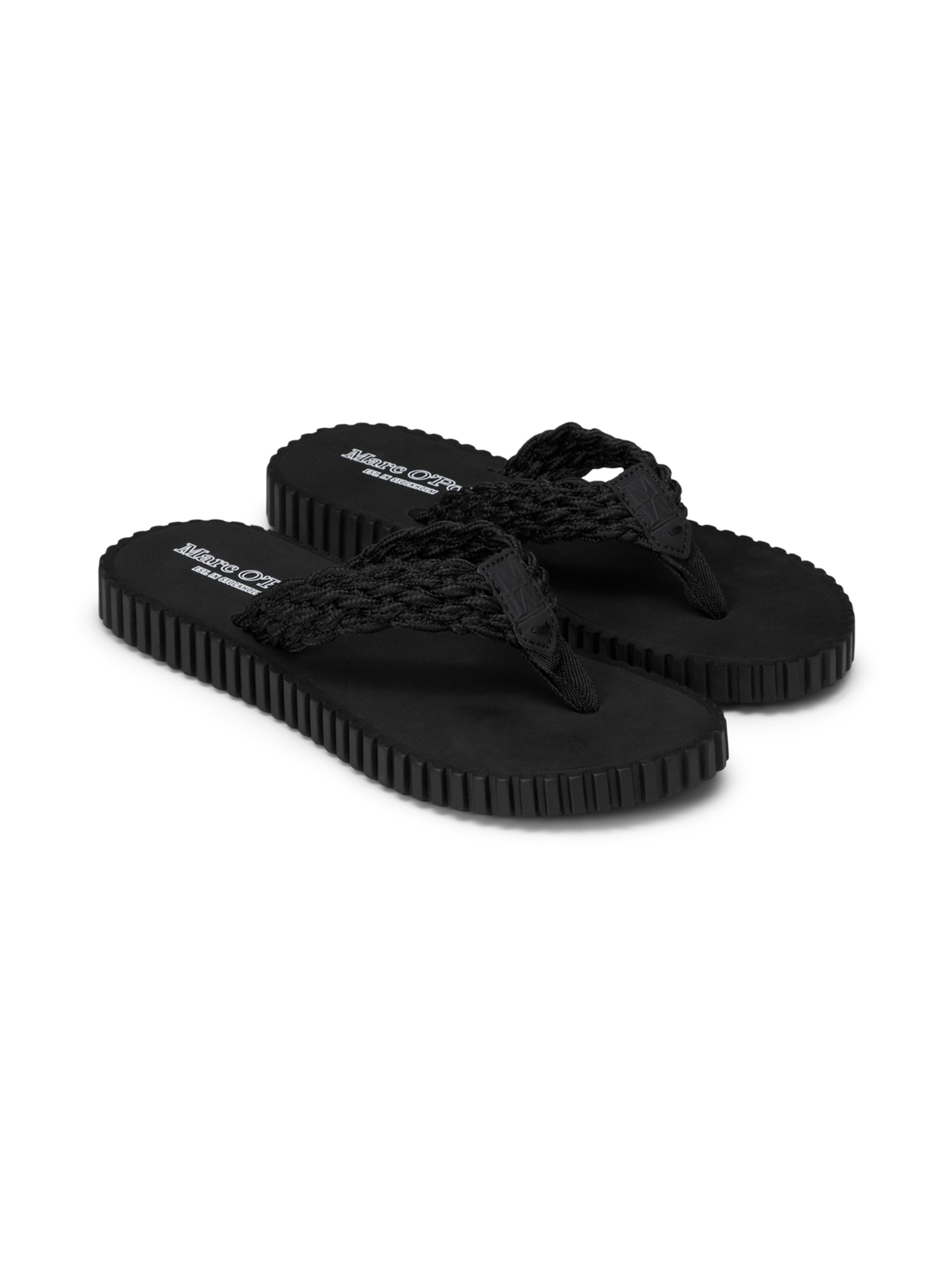 Marc O'Polo - Sandalias de dedo en negro