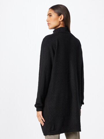 ICHI Knit Cardigan in Black