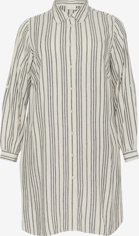 KAFFE CURVE Kleid 'Mille' in Beige: Vorderseite