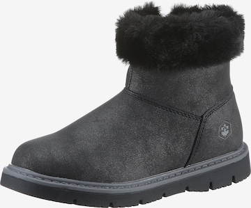 Lumberjack Boots in Black: front