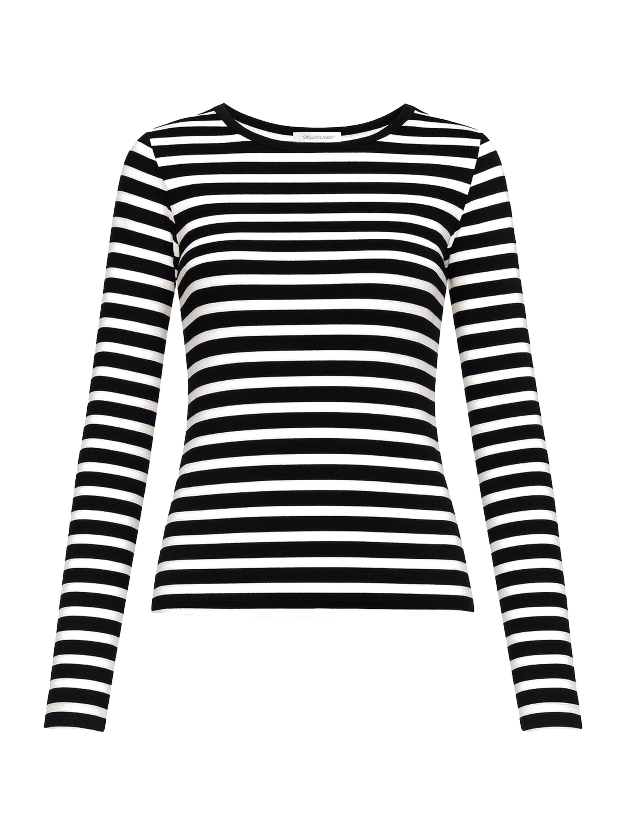 SASSYCLASSY T-shirt i svart: framsida