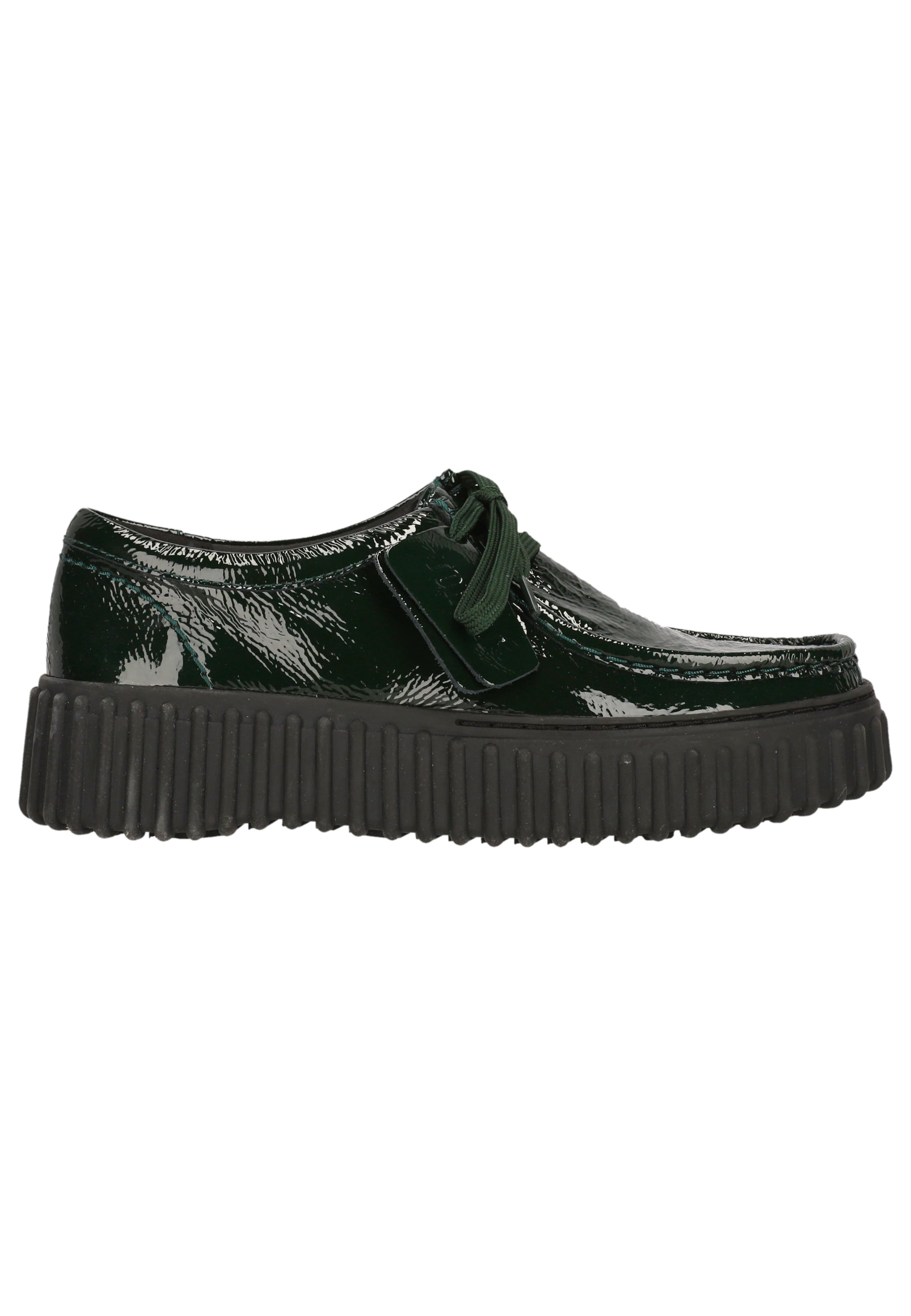 CLARKS Lace-up shoe in Green