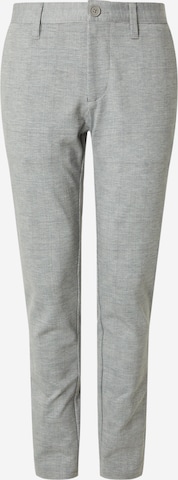 Coupe slim Pantalon chino 'MARK' Only & Sons en gris : devant