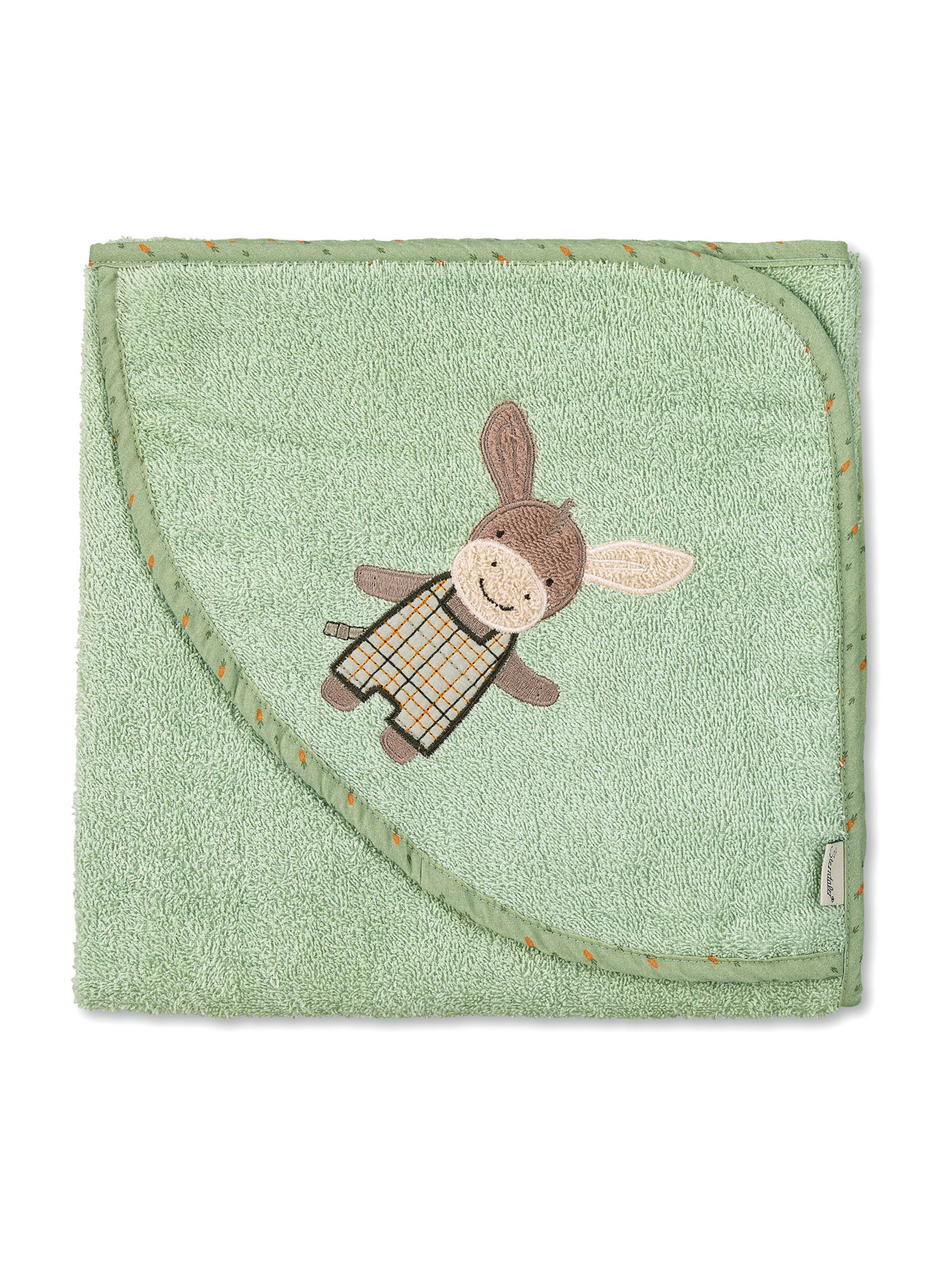 STERNTALER Badetuch 'Emmilius' in Grün