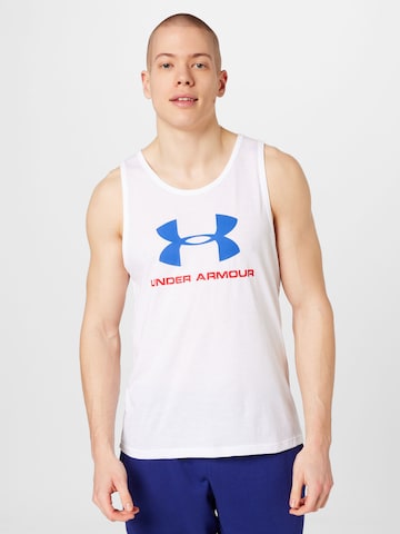 UNDER ARMOUR Funksjonsskjorte i hvit: forside