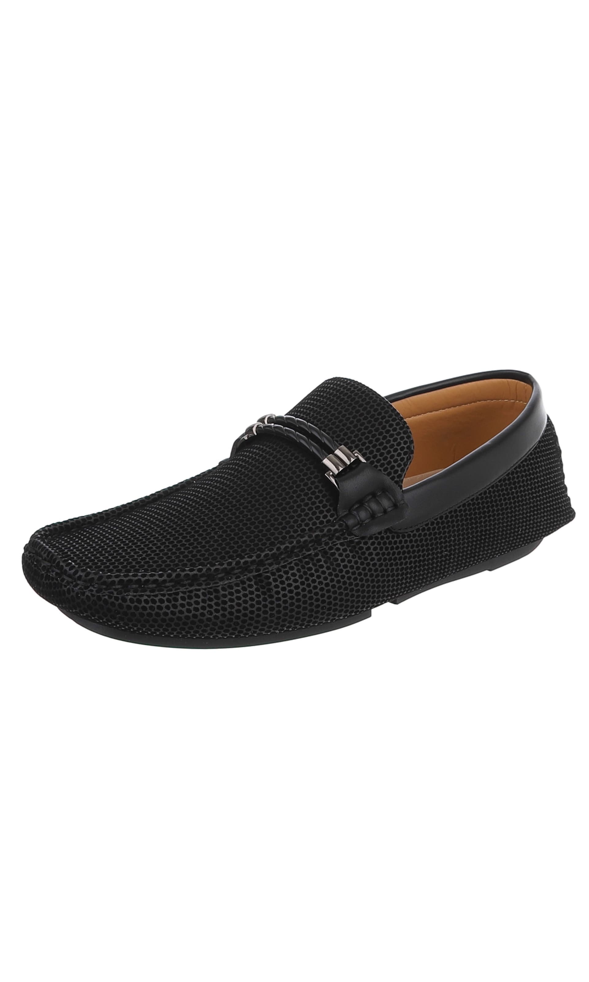 CoolWalk Moccasins in Black: front