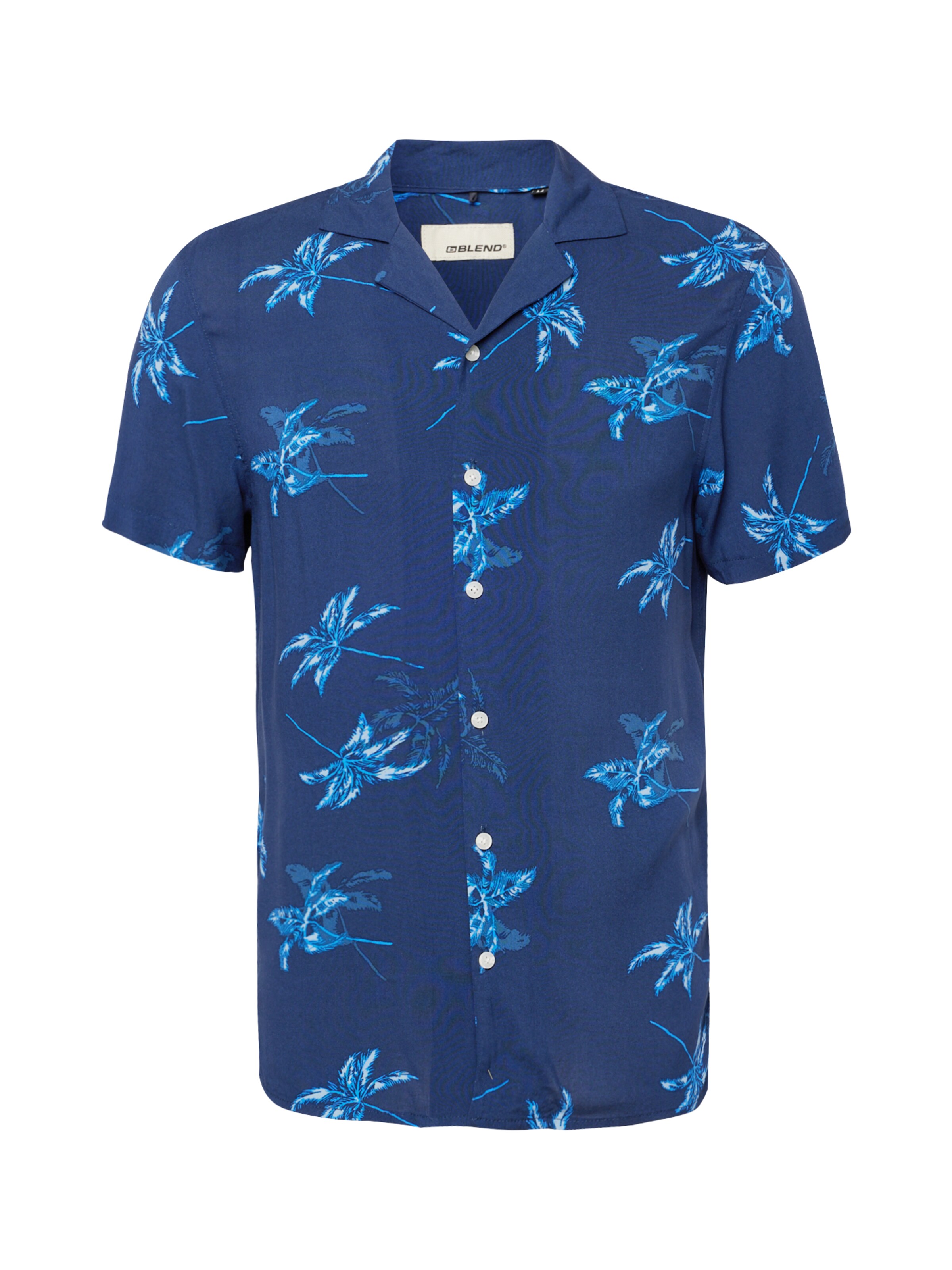 BLEND Regular fit Button Up Shirt in Blue: front