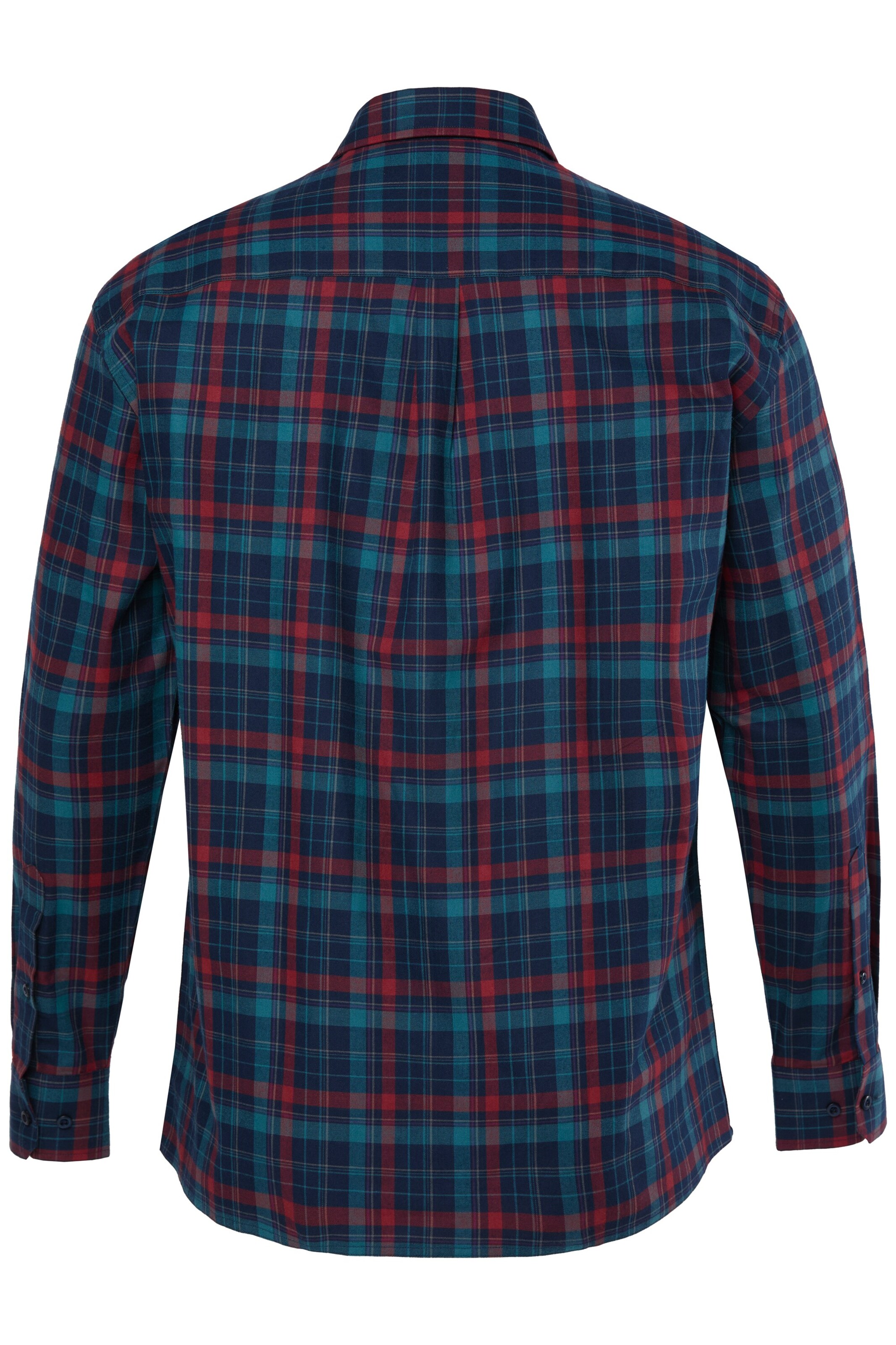 Men Plus Comfort Fit Hemd in Blau