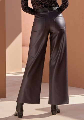 LASCANA Regular Trousers in Brown