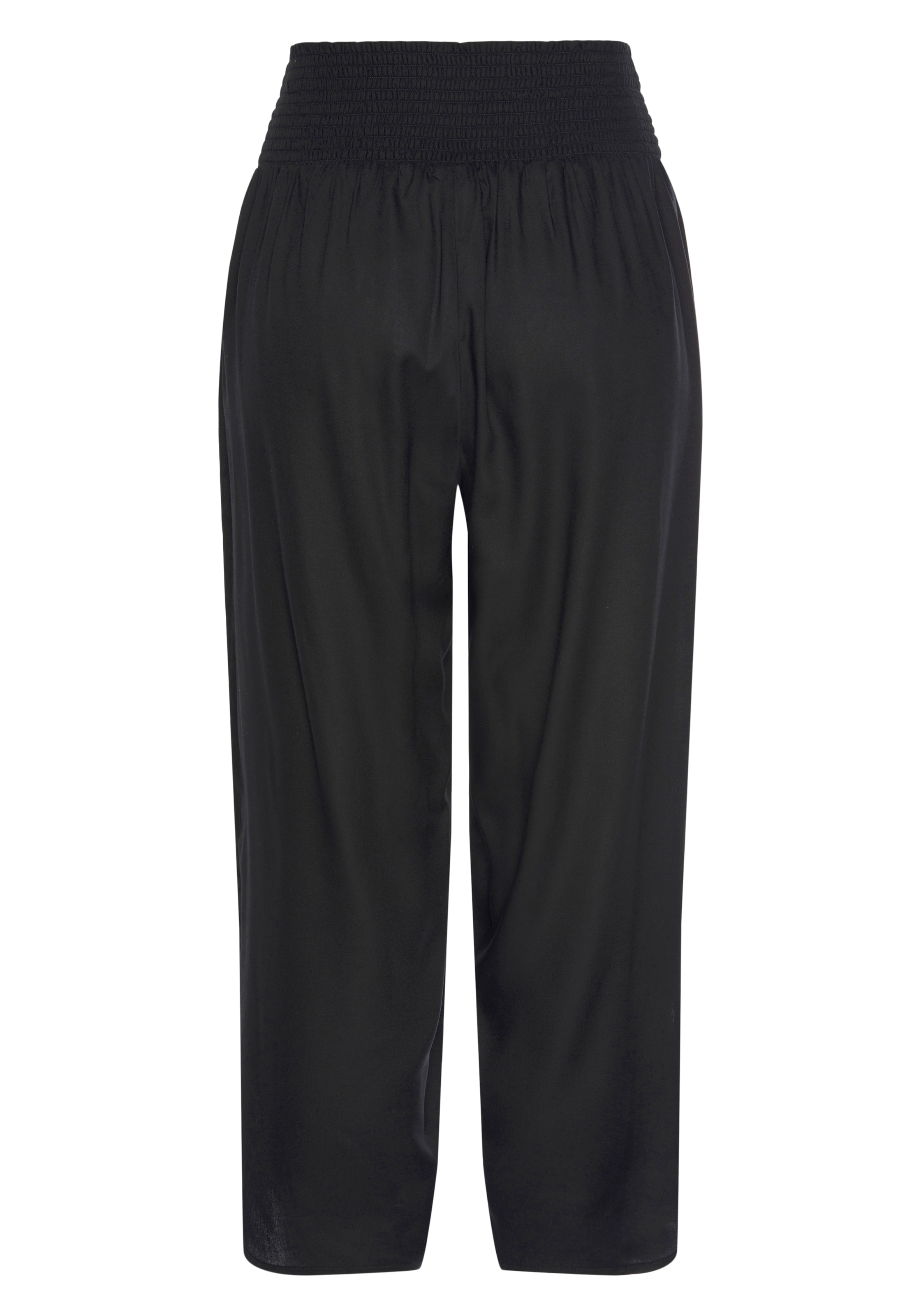 BUFFALO Wide leg Παντελόνι σε μαύρο