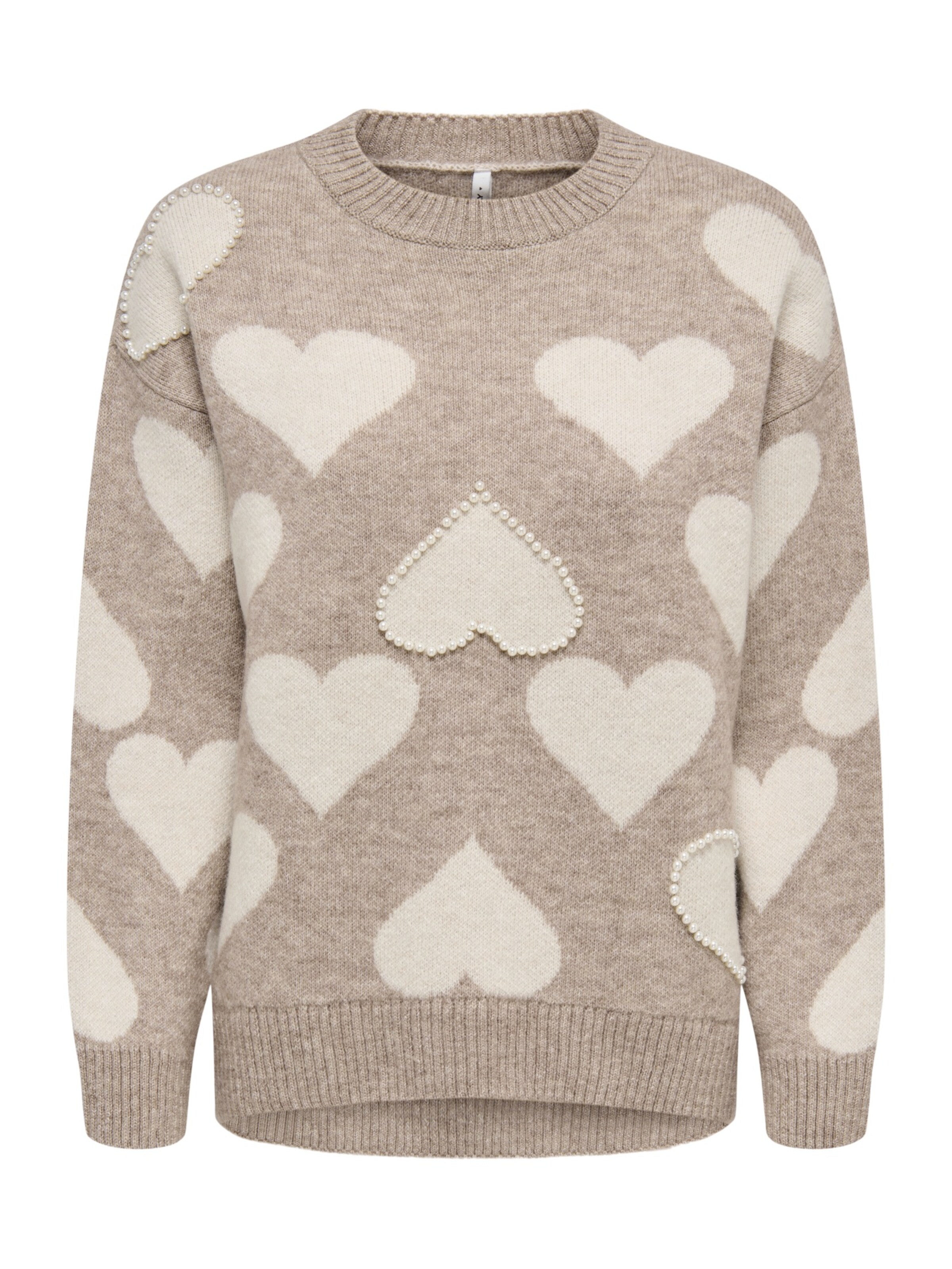 ONLY - Jersey 'ONLPOPPY' en beige: frente