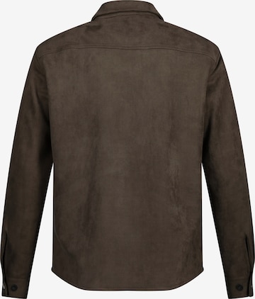 JP1880 Regular fit Button Up Shirt in Brown