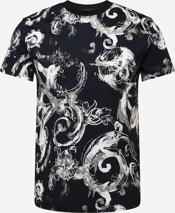 T-Shirt Versace Jeans Couture en noir : devant