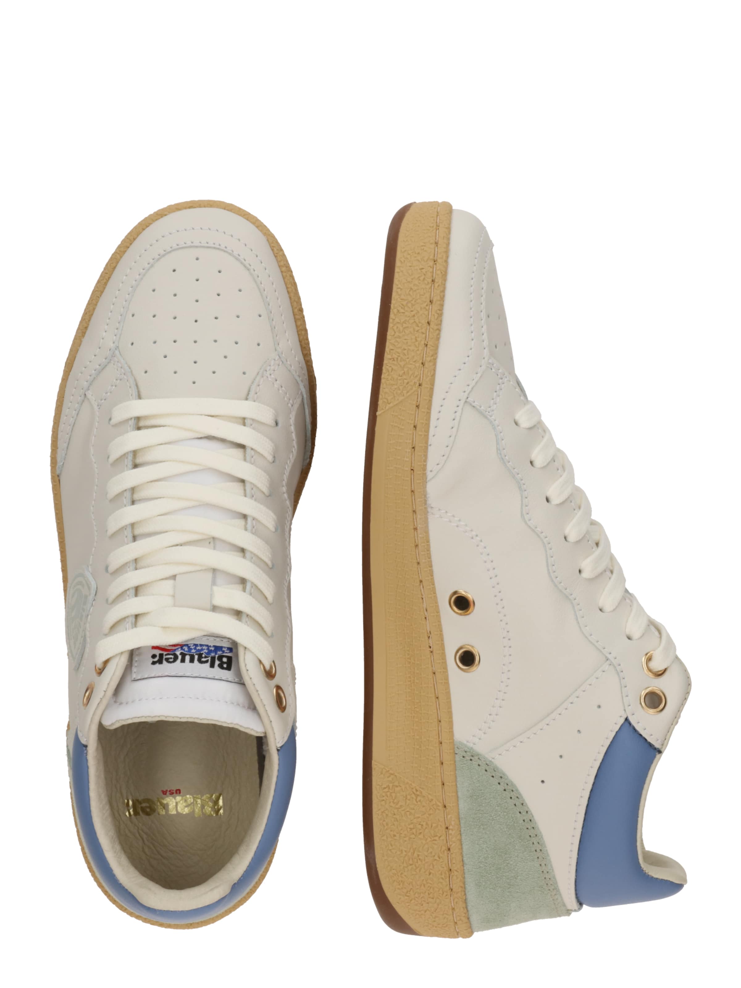 Blauer.USA Sneaker low i hvid: side