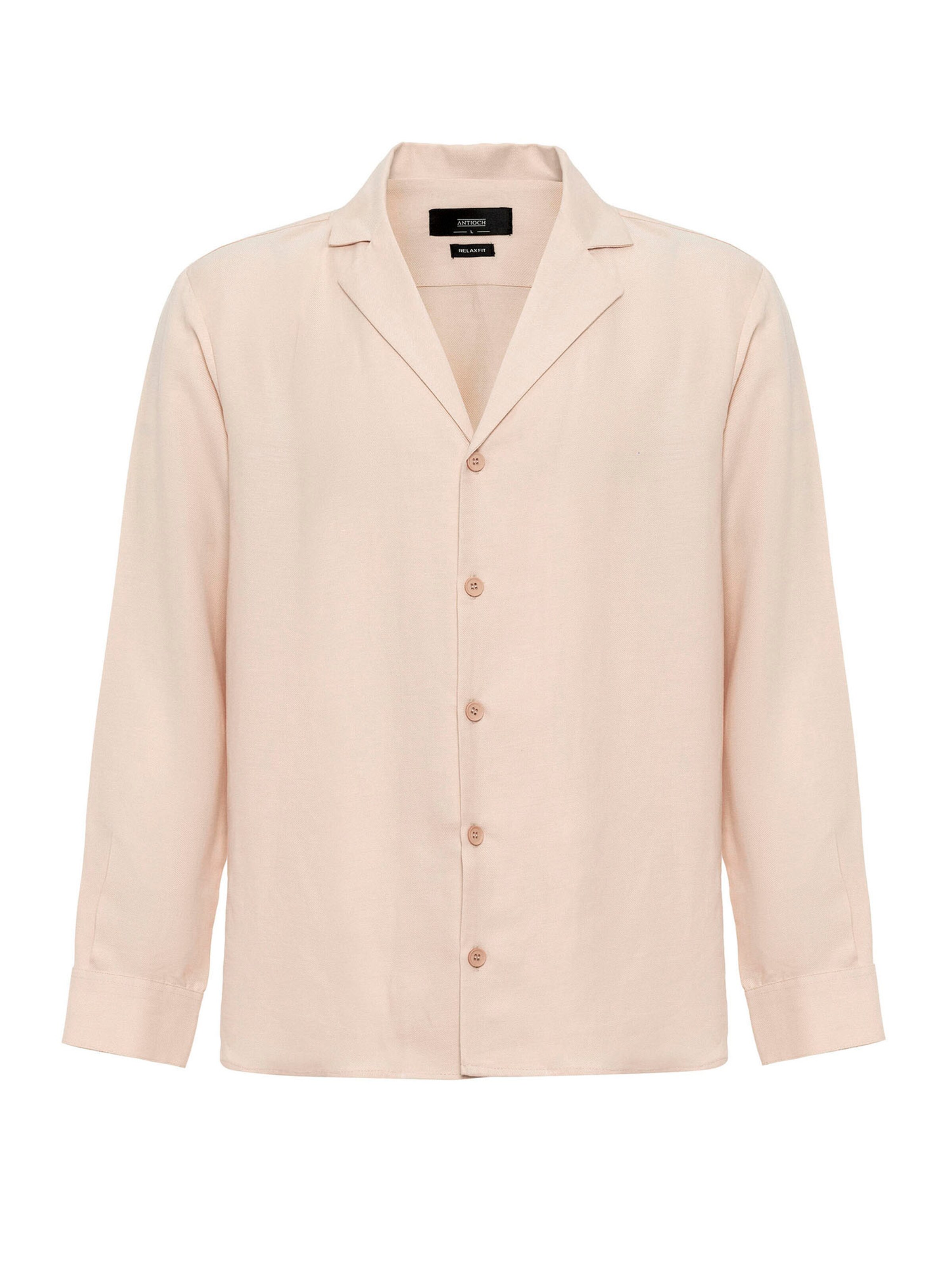 Coupe regular Chemise Antioch en beige : devant