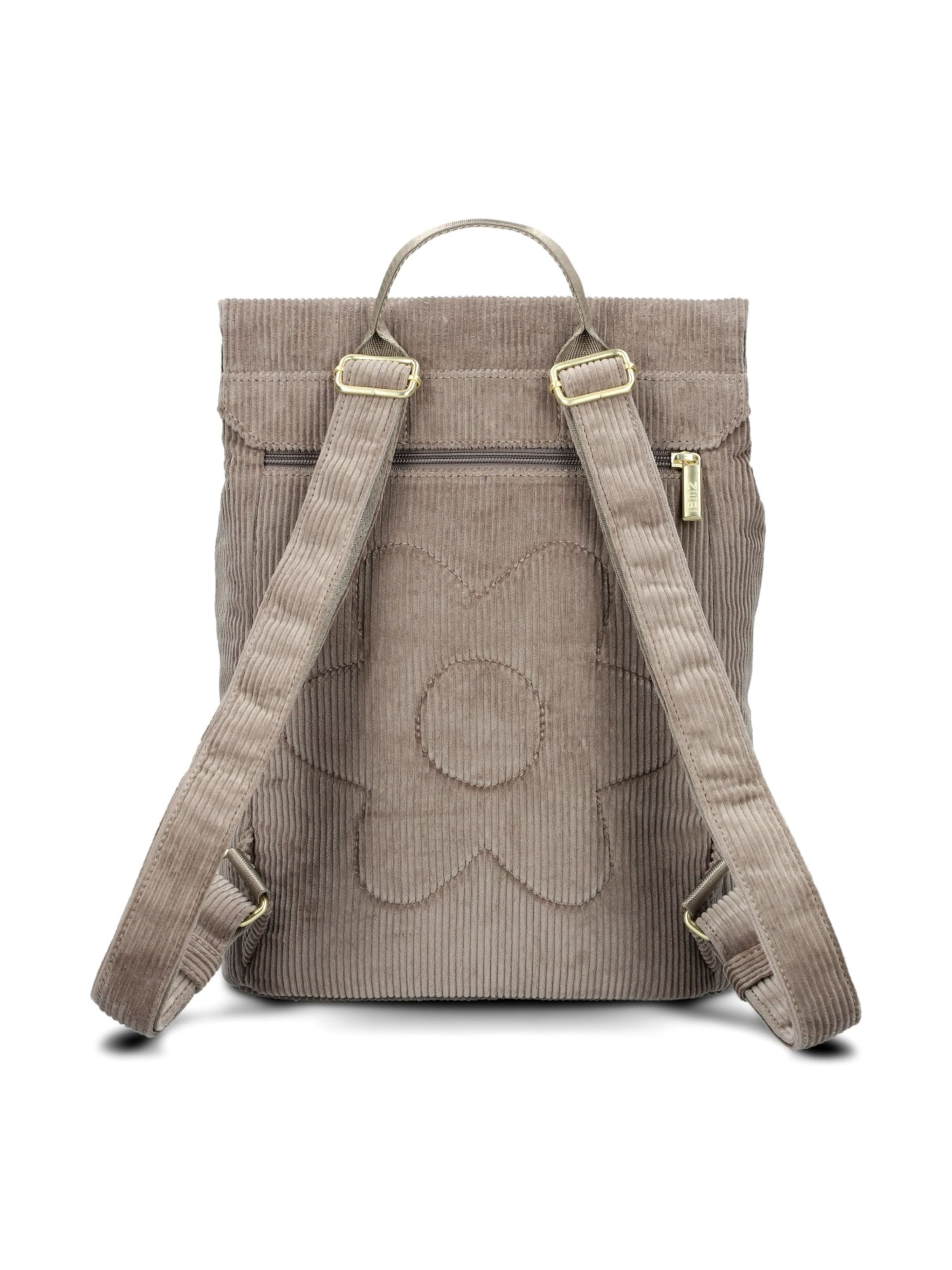 ZWEI Backpack 'MADEMOISELLE.M MR13' in Beige