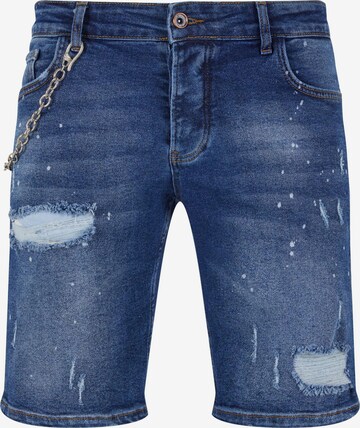 2Y Premium Regular Jeans in Blauw: voorkant