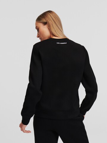 Felpa di Karl Lagerfeld in nero