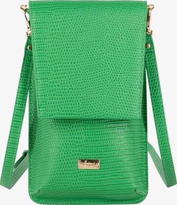 faina Crossbody Bag in Green: front