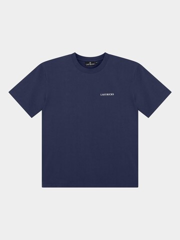 T-Shirt 'Last Bucks | Capital Tee' Last Bucks en bleu : devant
