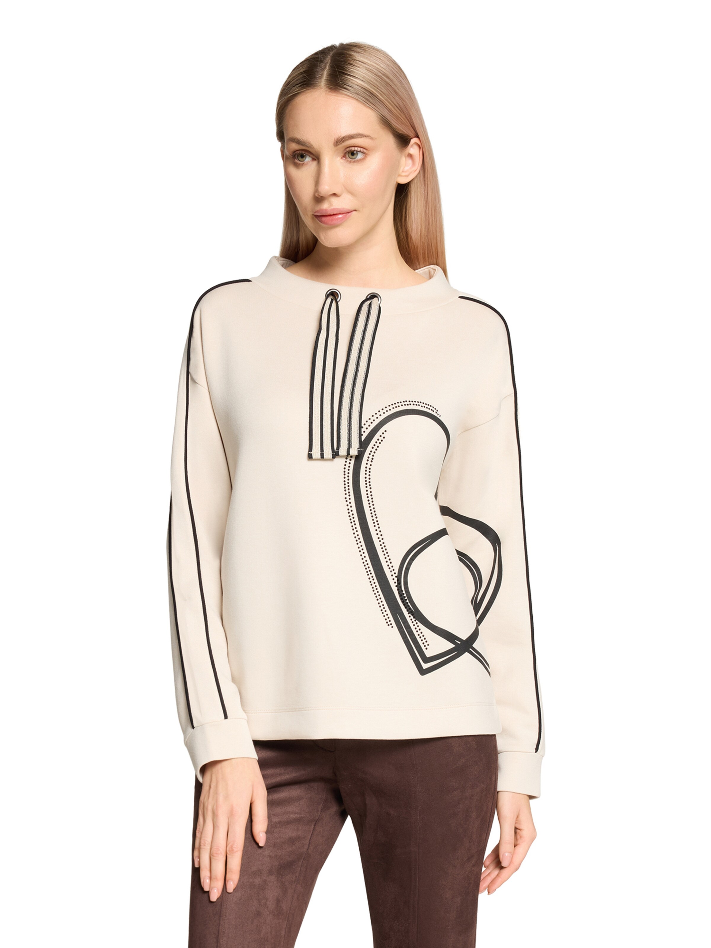 Betty Barclay Sweatshirt in Weiß: Vorderseite