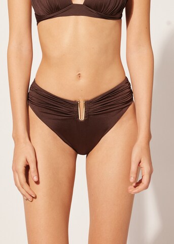 CALZEDONIA Bikinihose in Braun: predná strana