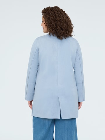 Fiorella Rubino Wintermantel in Blauw