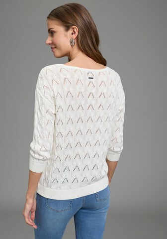 LAURA SCOTT Pullover in Weiß