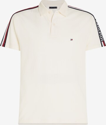 T-Shirt TOMMY HILFIGER en beige : devant