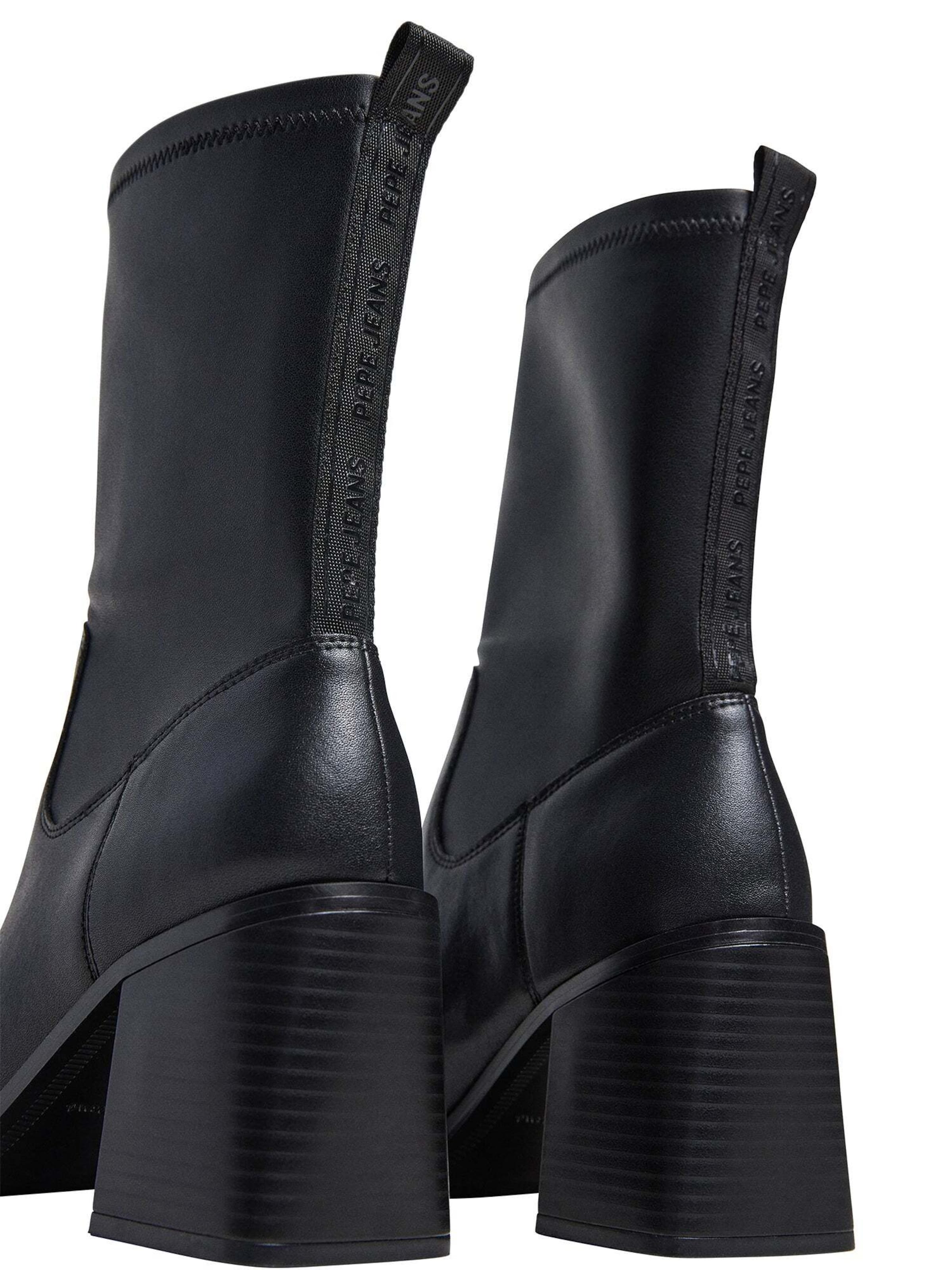Boots 'TWIGGY FLEX' di Pepe Jeans in nero