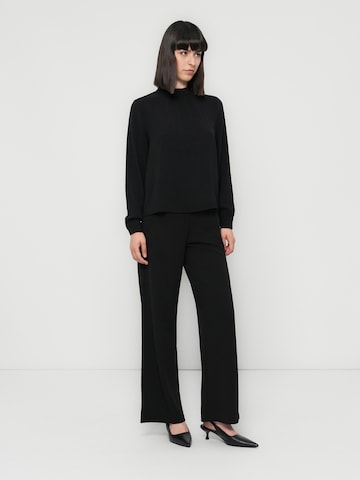 ONLY - Pierna ancha Pantalón 'ONLEVI' en negro