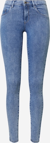 Skinny Jean 'Rain' ONLY en bleu : devant